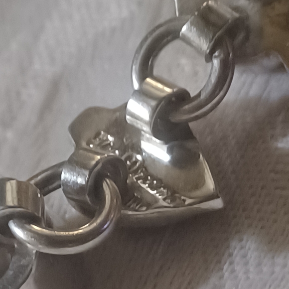 Mars and Valentine / Echo of The Dreamer Multi Gemstone Link Toggle Bracelet, SS - Picture 13 of 16